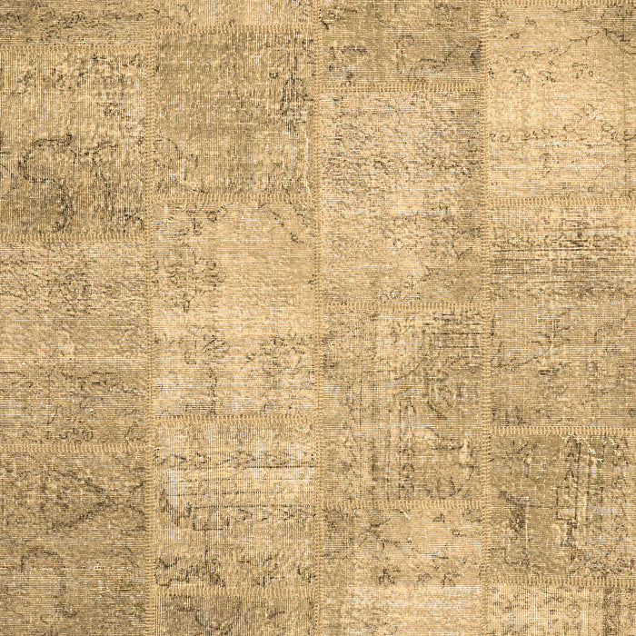 Patchwork Brown Transitional Rug, con1978brn