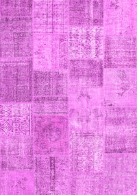 Patchwork Pink Transitional Rug, con1979pnk