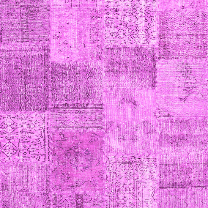 Patchwork Pink Transitional Rug, con1979pnk