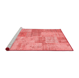 Transitional Red Washable Rugs