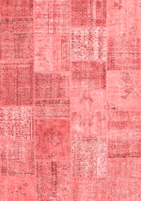 Patchwork Red Transitional Rug, con1979red