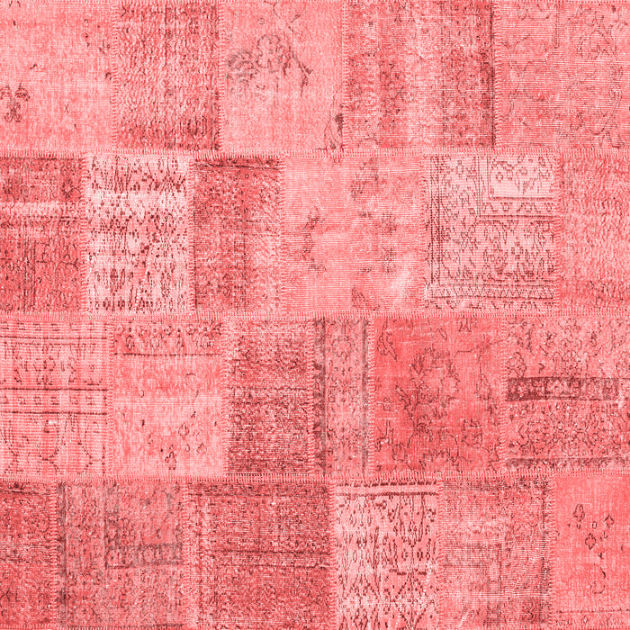 Patchwork Red Transitional Rug, con1979red