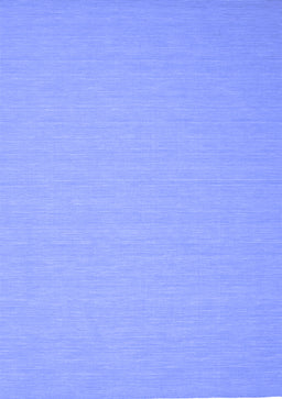 Abstract Blue Contemporary Rug, con197blu