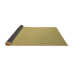 Sideview of Abstract Brown Contemporary Rug, con197brn