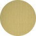 Round Machine Washable Abstract Brown Contemporary Rug, wshcon197brn