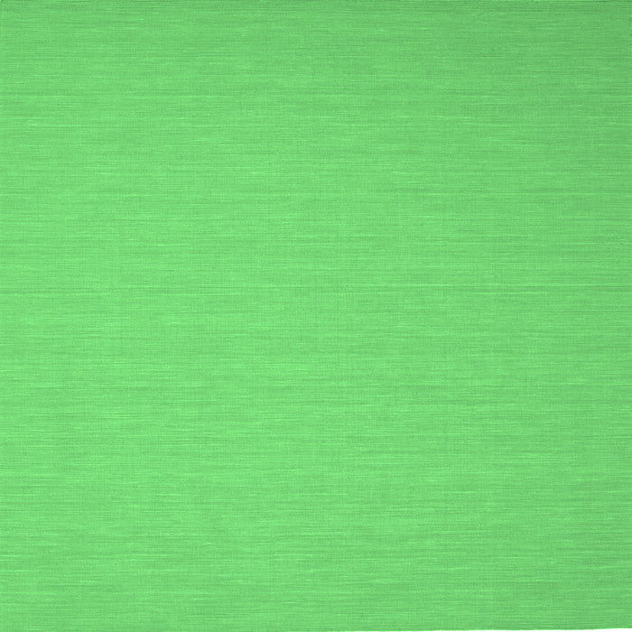 Square Machine Washable Abstract Emerald Green Contemporary Area Rugs, wshcon197emgrn