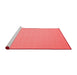 Contemporary Red Washable Rugs