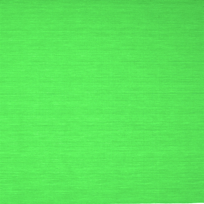 Round Machine Washable Abstract Green Contemporary Area Rugs, wshcon197grn