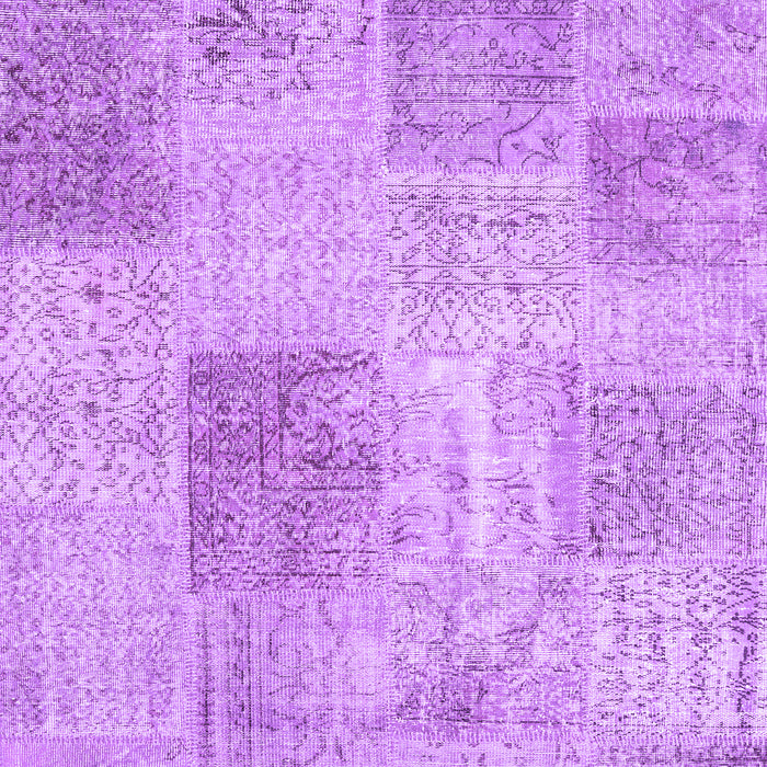 Patchwork Purple Transitional Rug, con1980pur