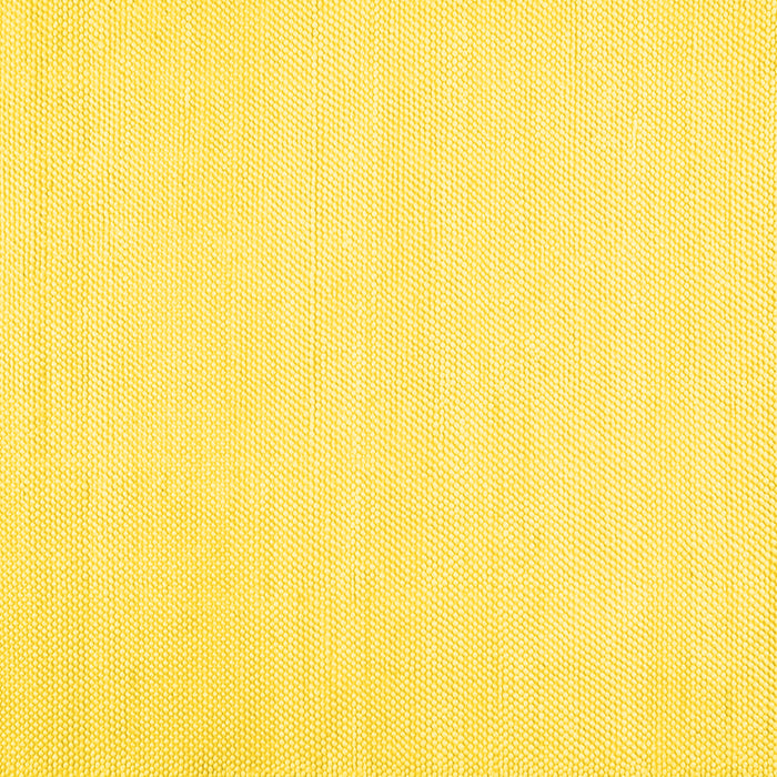 Square Machine Washable Solid Yellow Modern Rug, wshcon1981yw