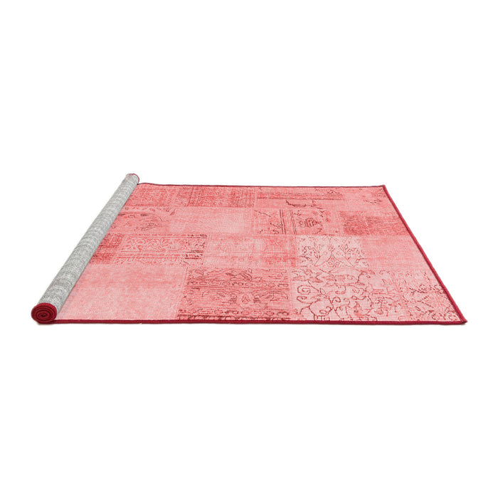 Transitional Red Washable Rugs