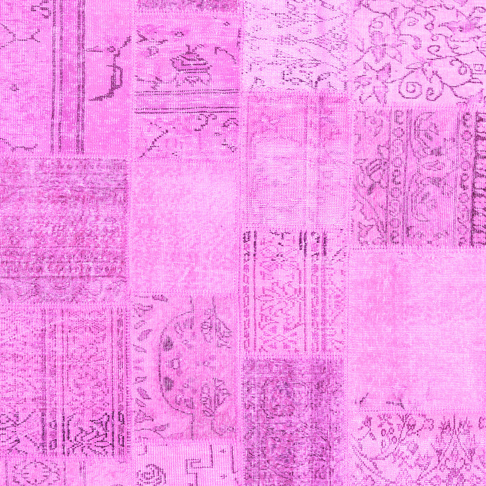 Patchwork Pink Transitional Rug, con1982pnk