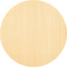 Round Solid Brown Modern Rug, con1983brn