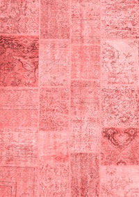 Patchwork Red Transitional Rug, con1984red