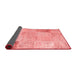 Patchwork Red Transitional Area Rugs