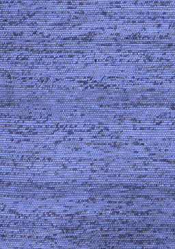 Abstract Blue Contemporary Rug, con1985blu