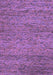 Abstract Purple Contemporary Rug, con1985pur