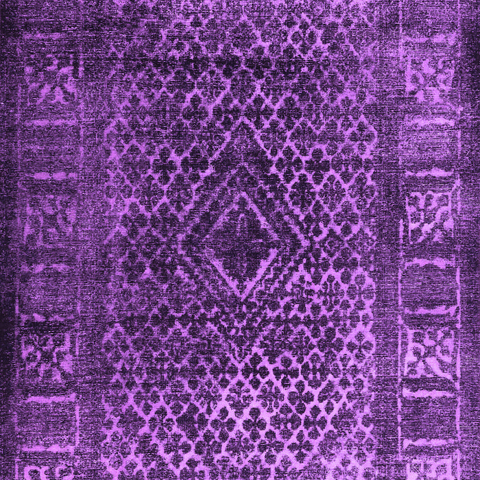 Abstract Purple Contemporary Rug, con1986pur