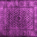 Square Abstract Pink Contemporary Rug, con1986pnk