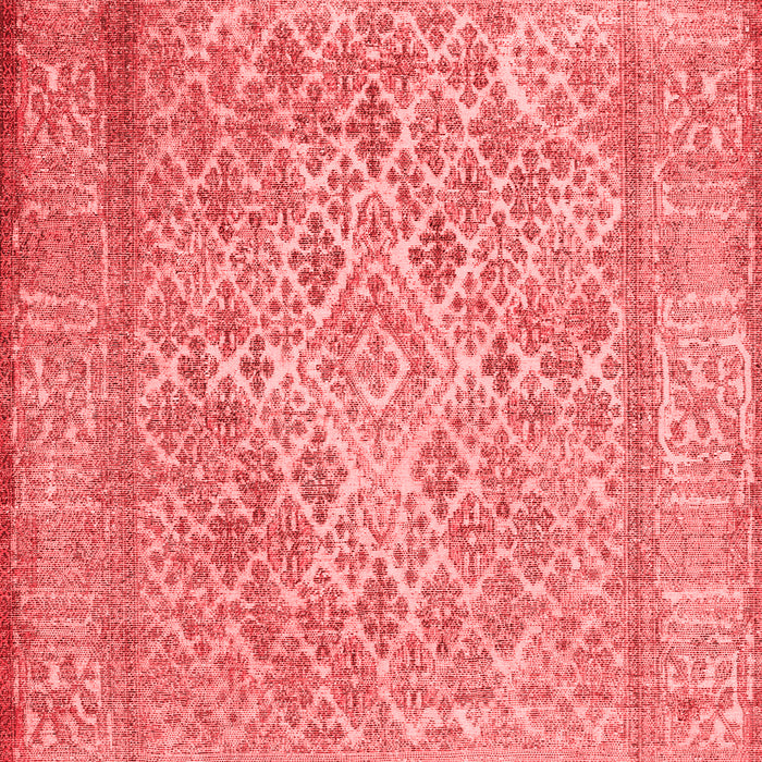 Machine Washable Persian Red Bohemian Rug, wshcon1987red