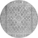 Square Persian Gray Bohemian Rug, con1987gry