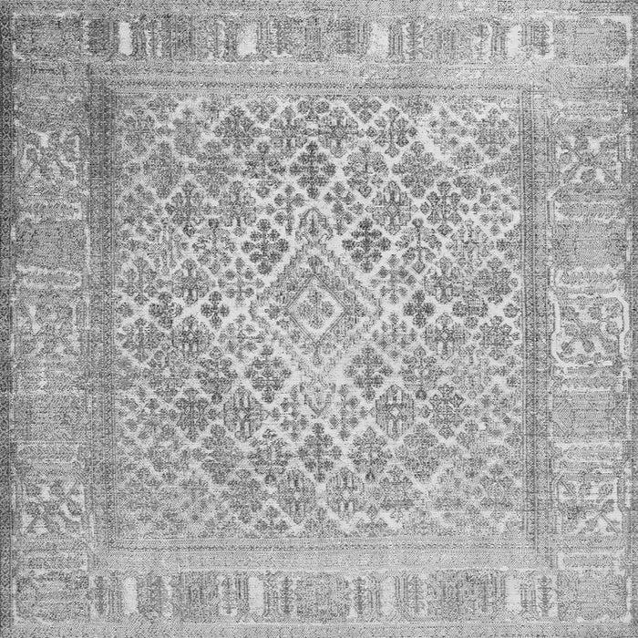 Serging Thickness of Persian Gray Bohemian Rug, con1987gry