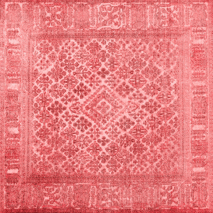 Machine Washable Persian Red Bohemian Rug, wshcon1987red