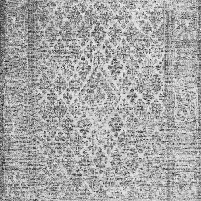 Serging Thickness of Machine Washable Persian Gray Bohemian Rug, wshcon1987gry