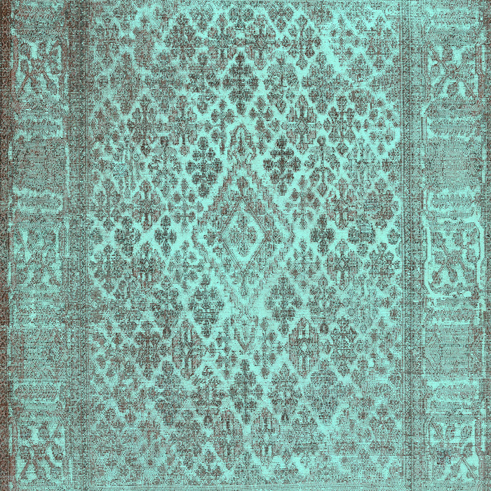 Persian Turquoise Bohemian Rug, con1987turq