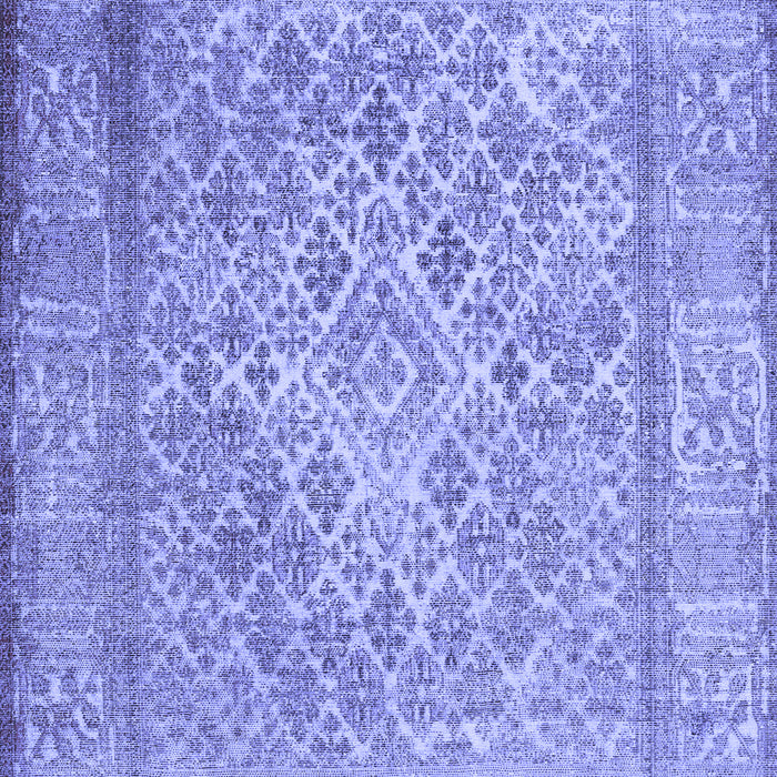 Machine Washable Persian Blue Bohemian Rug, wshcon1987blu