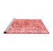 Contemporary Red Washable Rugs