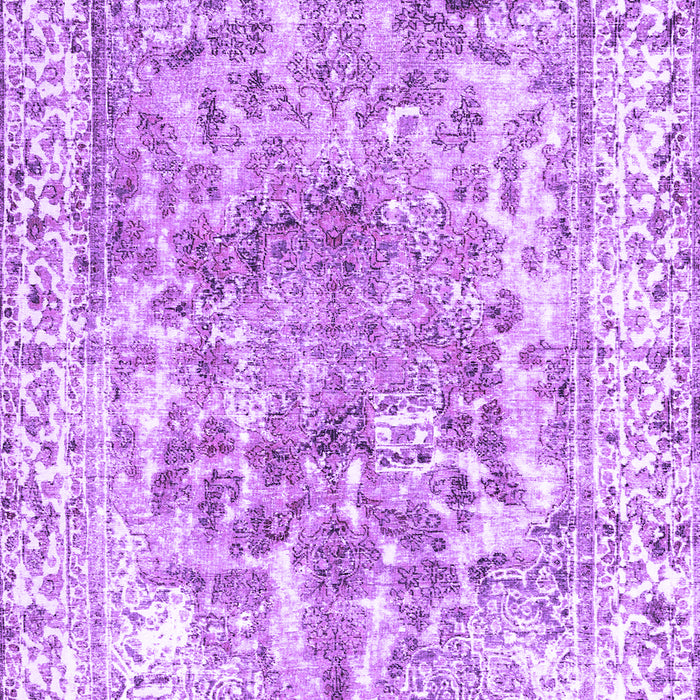 Abstract Purple Contemporary Rug, con1988pur