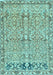 Abstract Light Blue Contemporary Rug, con1990lblu