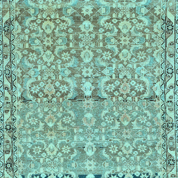 Abstract Light Blue Contemporary Rug, con1990lblu