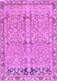 Abstract Purple Contemporary Rug, con1990pur