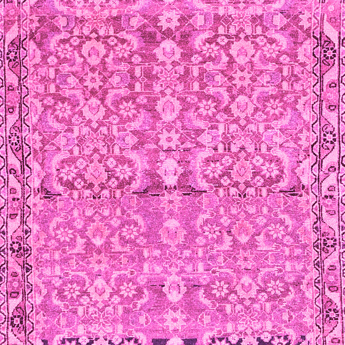 Machine Washable Abstract Pink Contemporary Rug, wshcon1990pnk