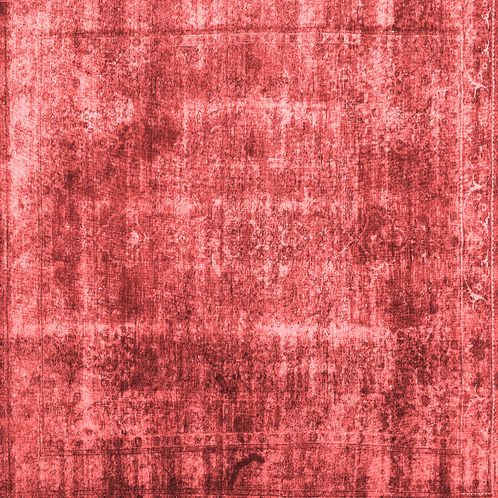 Abstract Red Contemporary Rug, con1991red