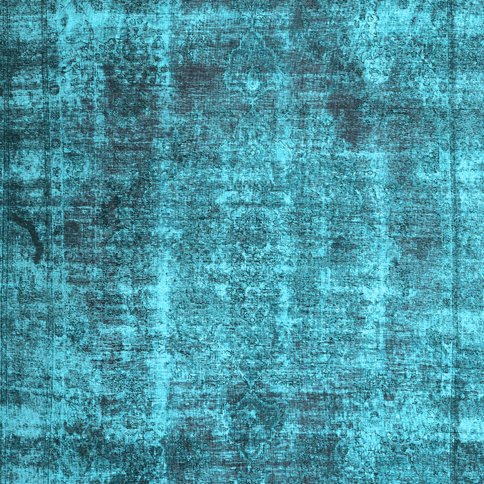 Machine Washable Abstract Light Blue Contemporary Rug, wshcon1991lblu