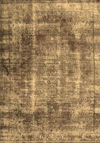 Abstract Brown Contemporary Rug, con1991brn