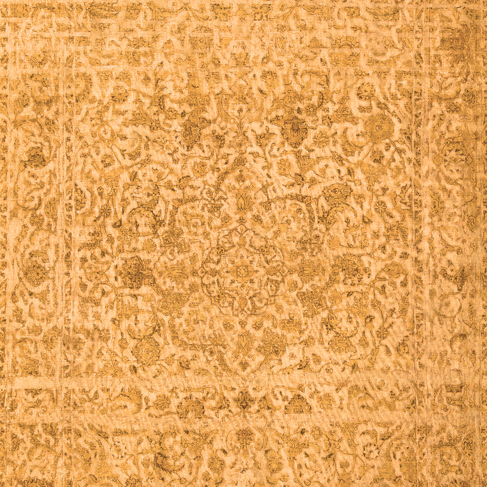 Serging Thickness of Machine Washable Abstract Orange Contemporary Area Rugs, wshcon1992org