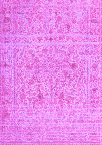 Abstract Pink Contemporary Rug, con1992pnk