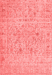 Abstract Red Contemporary Rug, con1992red