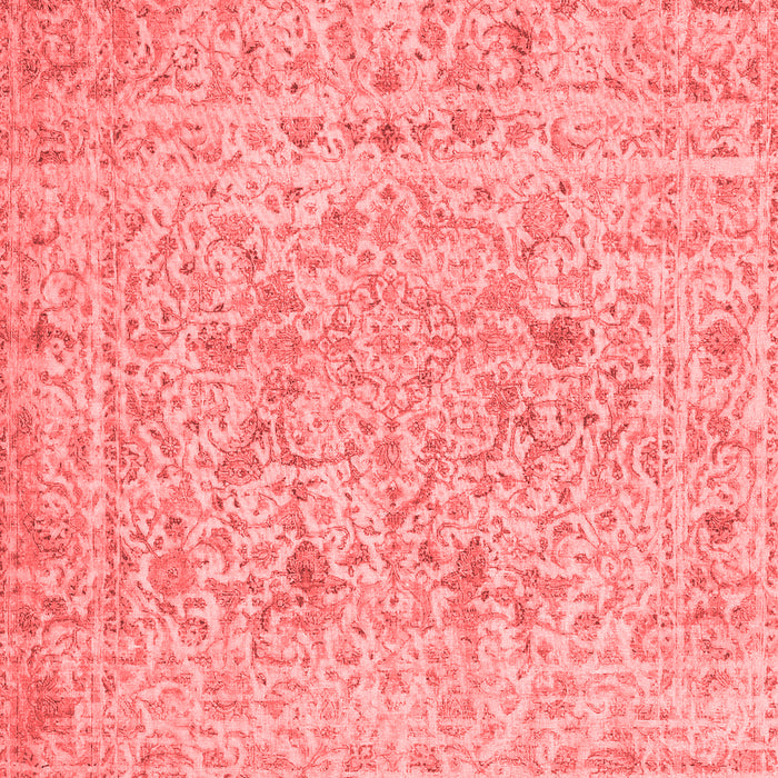 Abstract Red Contemporary Area Rugs