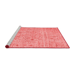Contemporary Red Washable Rugs