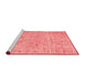 Contemporary Red Washable Rugs