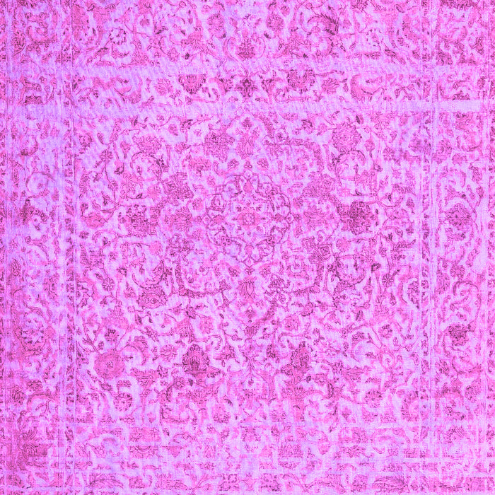 Machine Washable Abstract Pink Contemporary Rug, wshcon1992pnk