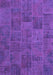 Patchwork Purple Transitional Rug, con1993pur