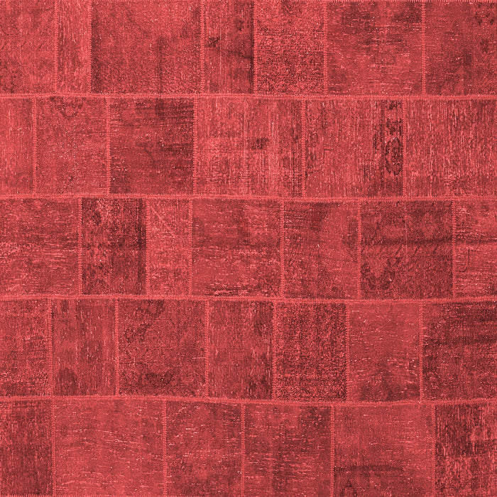 Patchwork Red Transitional Rug, con1993red