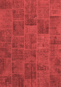 Patchwork Red Transitional Rug, con1993red