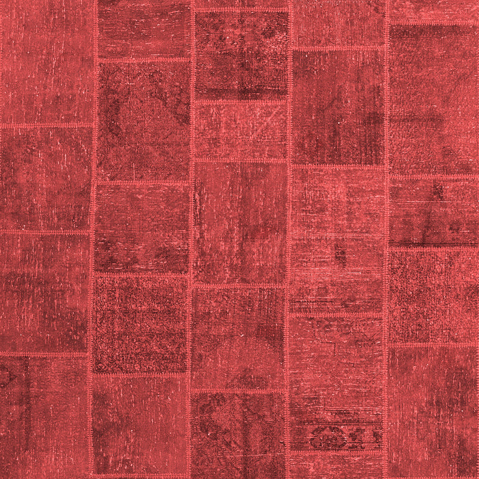 Patchwork Red Transitional Area Rugs